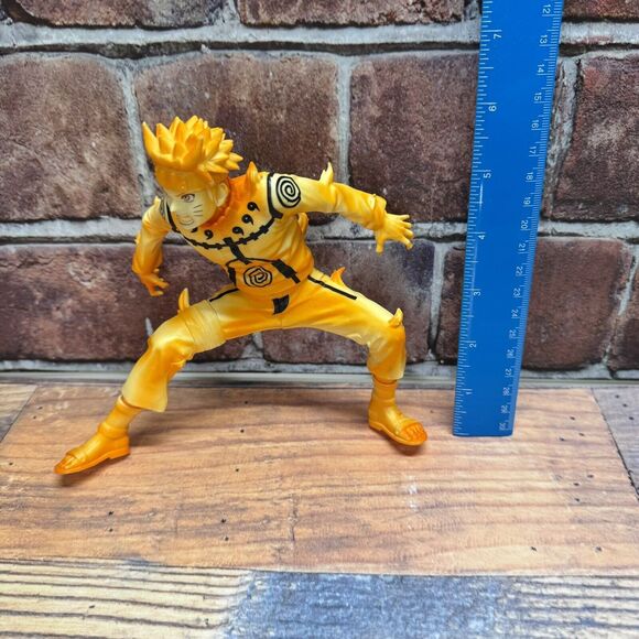 Bandai Banpresto Naruto Vibration Stars Uzumaki Naruto III Kurama Mode Fire Guy - Picture 10 of 10